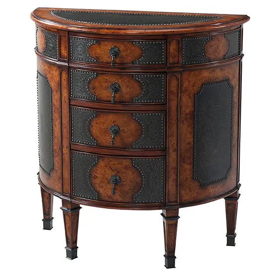 Wooden chest of drawers by Theodore Alexander